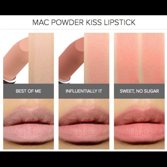 MAC Cosmetics Makeup 2for25 Mac Powder Kiss Lipstick Influentially